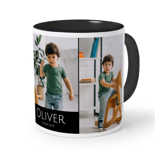 Coloured Mug Black Coloured Mug Black