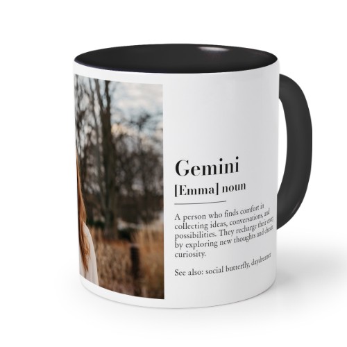 Coloured Mug Black Coloured Mug Black