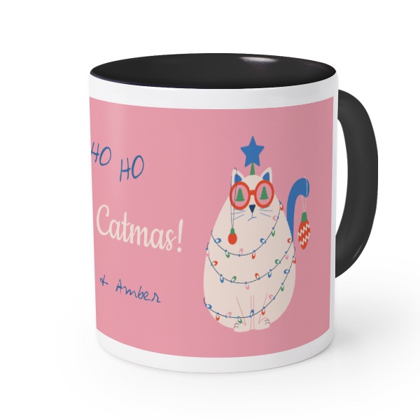 Gekleurde Mok Zwart