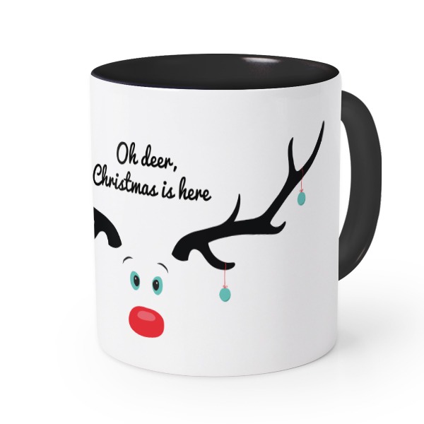 Coloured Mug Black