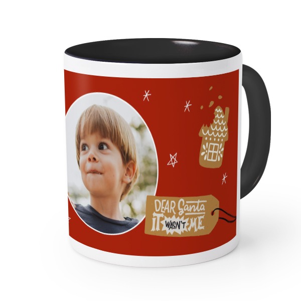Gekleurde Mok Zwart