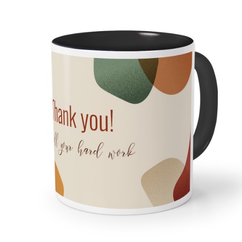 Coloured Mug Black Coloured Mug Black