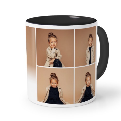 Coloured Mug Black Coloured Mug Black