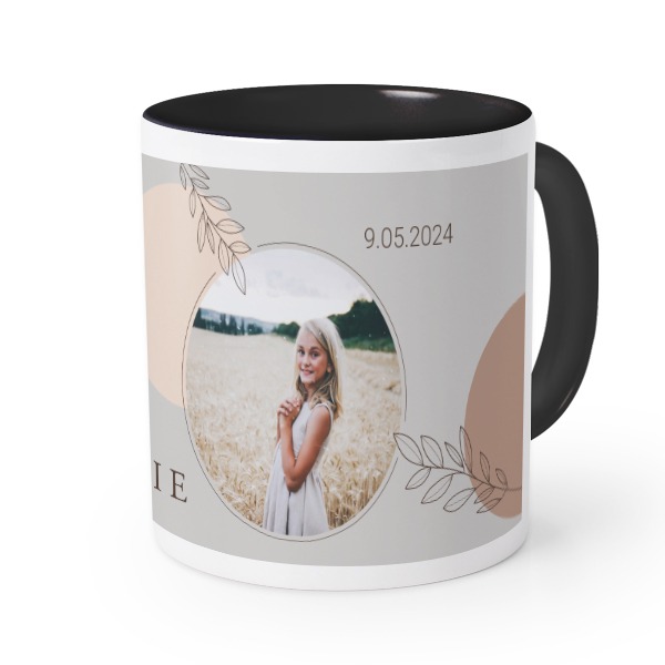 Coloured Mug Black