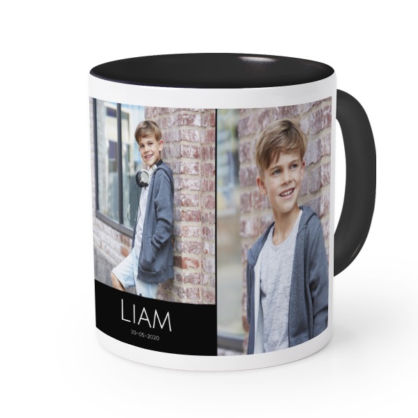 Coloured Mug Black