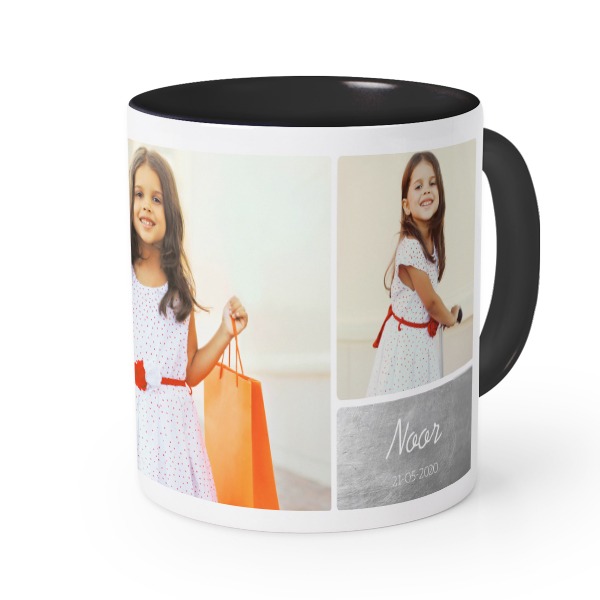 Coloured Mug Black