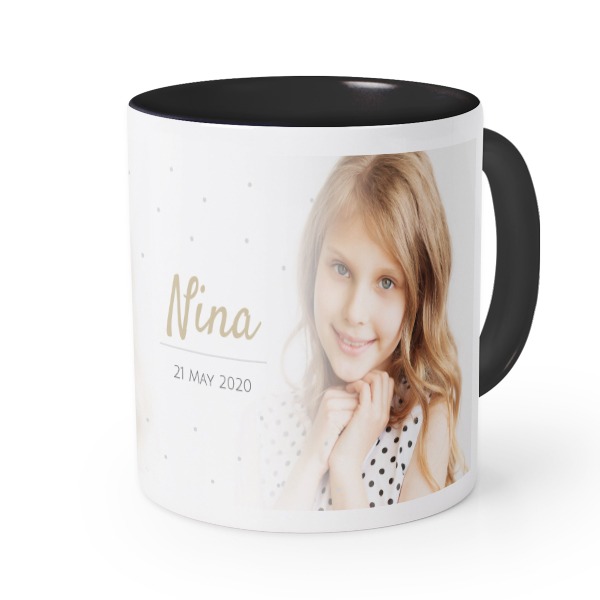 Coloured Mug Black