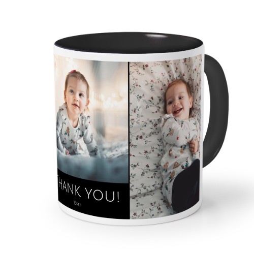 Coloured Mug Black