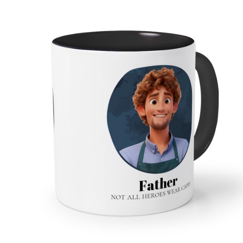 Coloured Mug Black