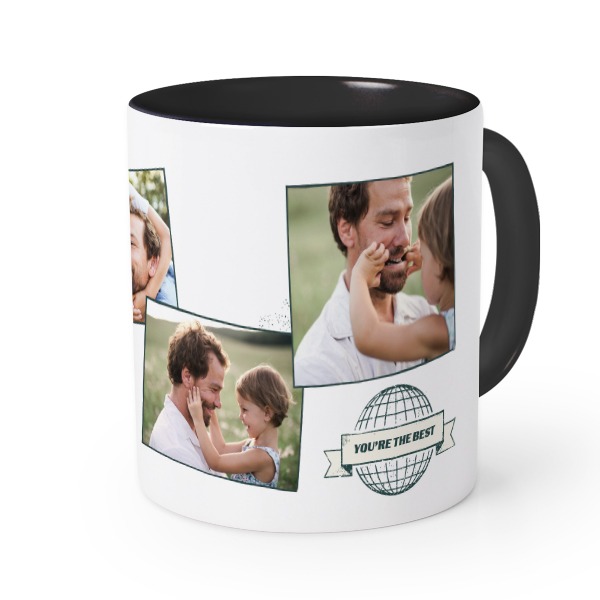 Coloured Mug Black