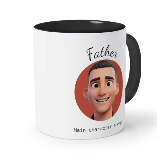 Coloured Mug Black