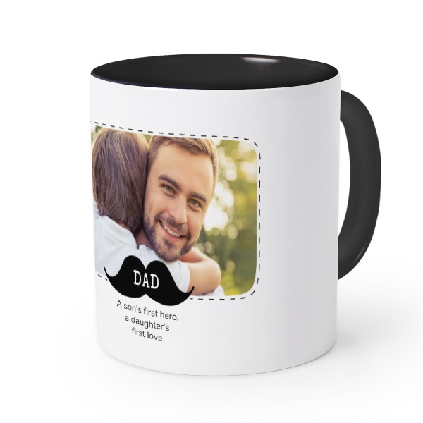 Coloured Mug Black