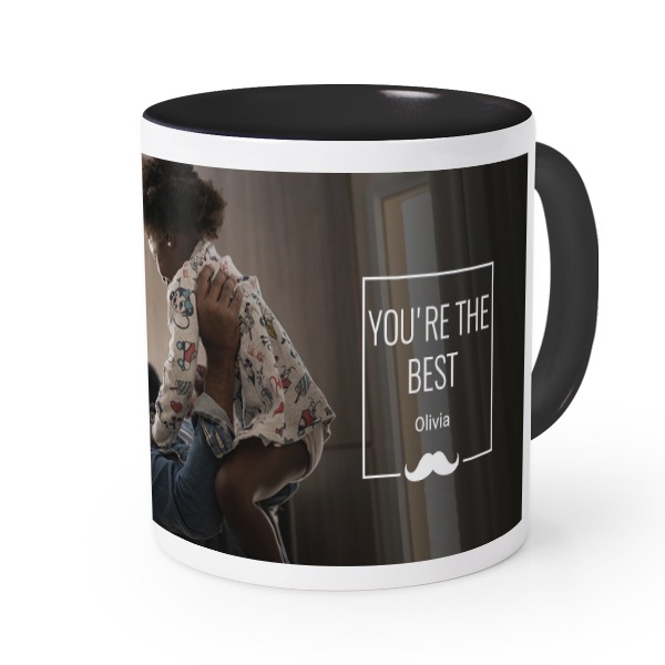 Coloured Mug Black