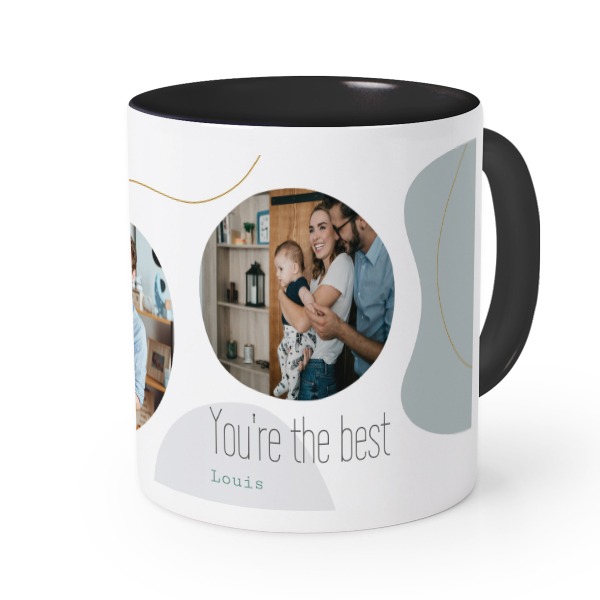 Coloured Mug Black