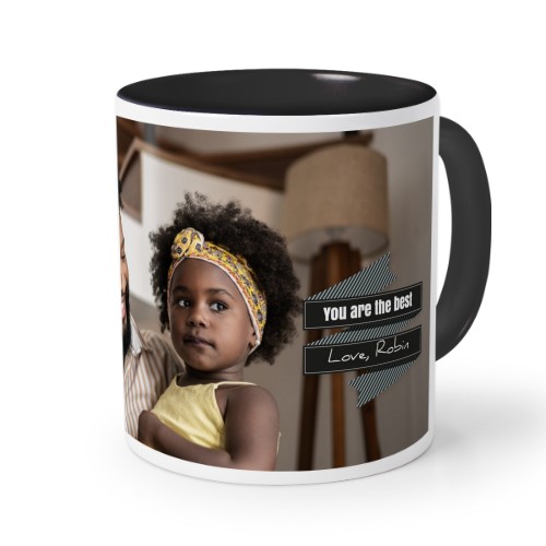 Coloured Mug Black
