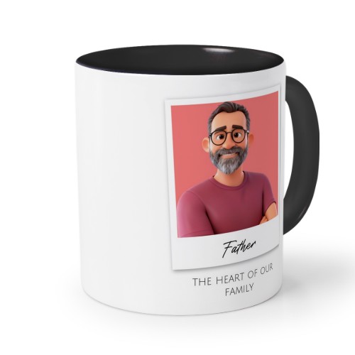 Coloured Mug Black