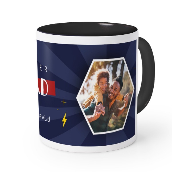 Mugg med fÀrg Svart Mugg med fÀrg Svart