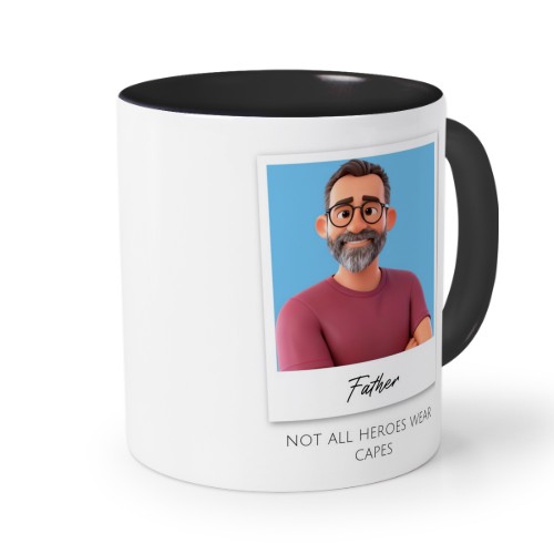 Coloured Mug Black