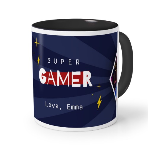 Coloured Mug Black Coloured Mug Black