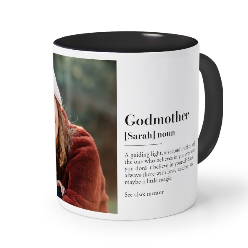 Gekleurde Mok Zwart Gekleurde Mok Zwart