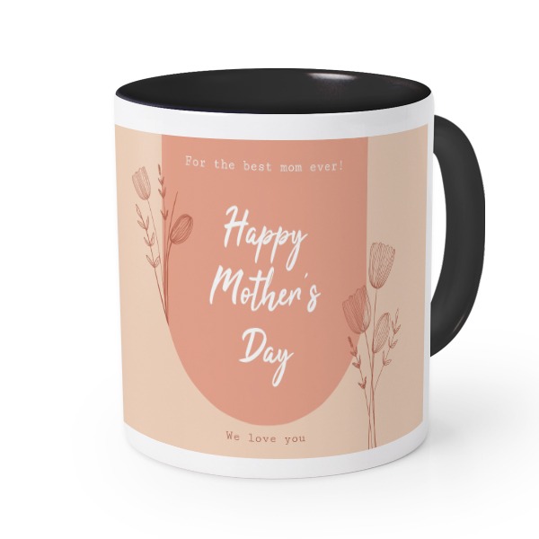 Farbige Tasse Schwarz Farbige Tasse Schwarz
