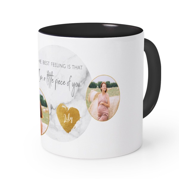 Coloured Mug Black Coloured Mug Black