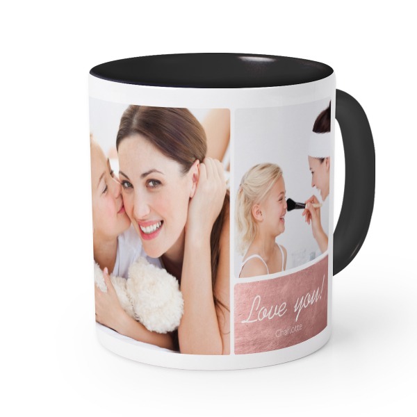 Rundade hörn och metallisk bakgrund