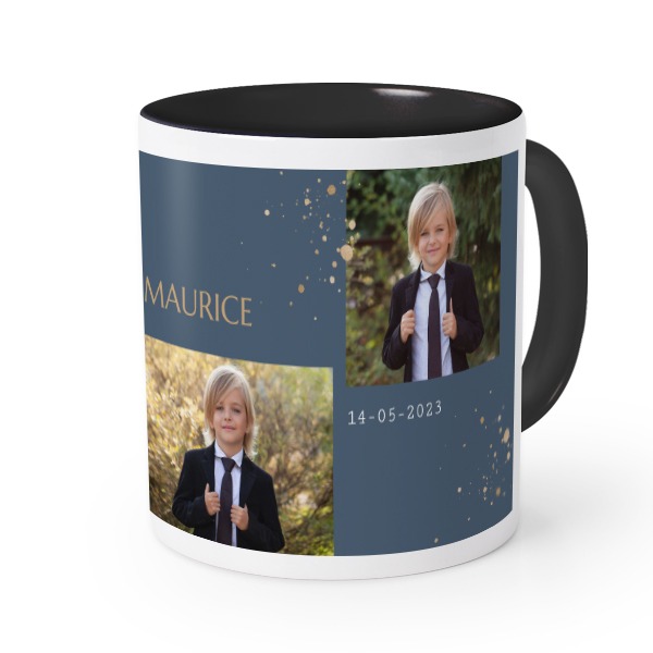 Coloured Mug Black Coloured Mug Black