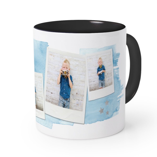Mugg med fÀrg Svart Mugg med fÀrg Svart
