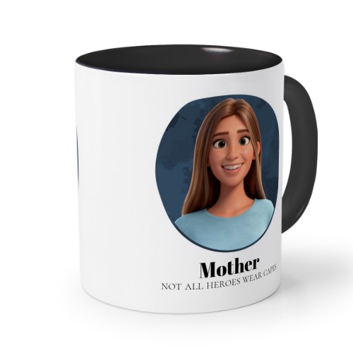 Coloured Mug Black