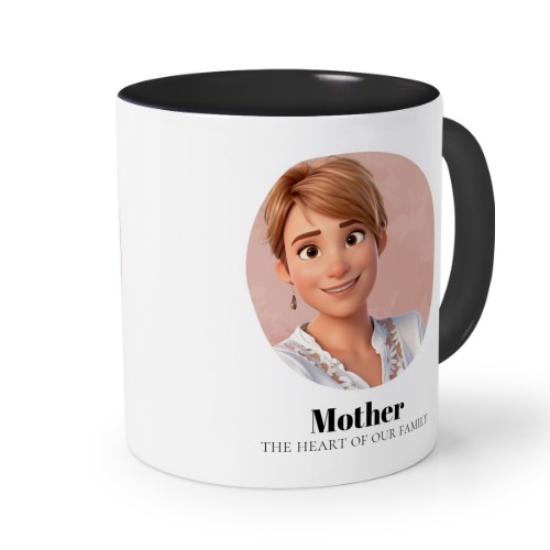 Coloured Mug Black