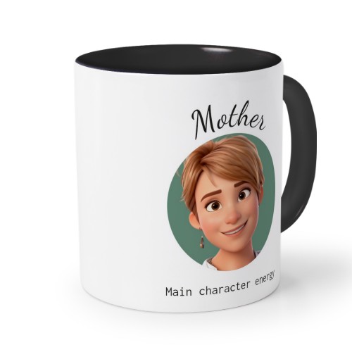Coloured Mug Black