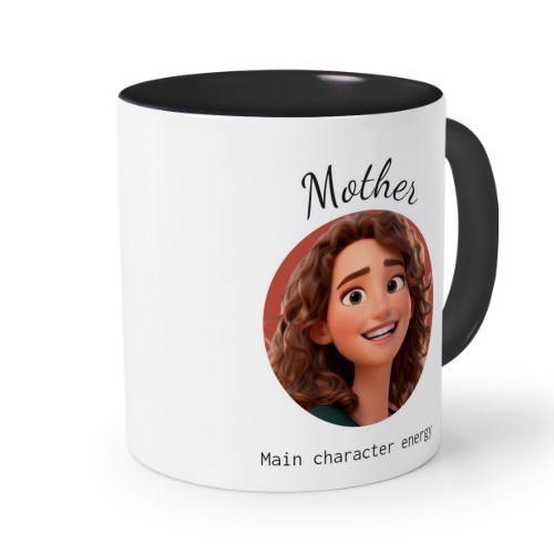 Coloured Mug Black