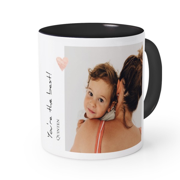 Coloured Mug Black