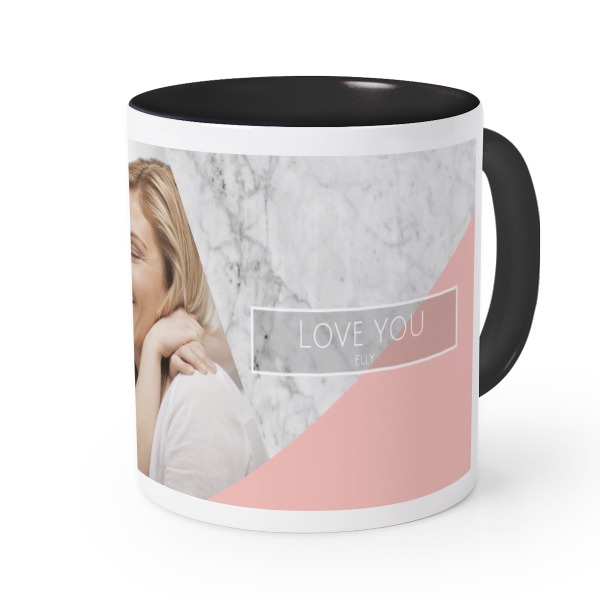 Farbige Tasse Schwarz