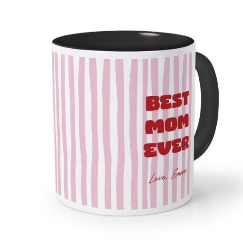 Mugg med färg Svart