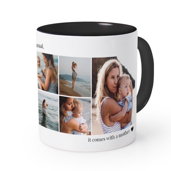 Coloured Mug Black