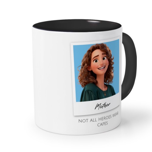 Coloured Mug Black