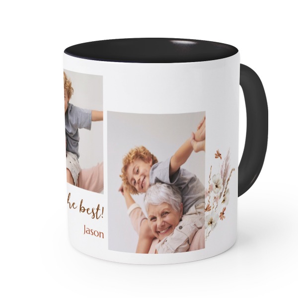 Coloured Mug Black