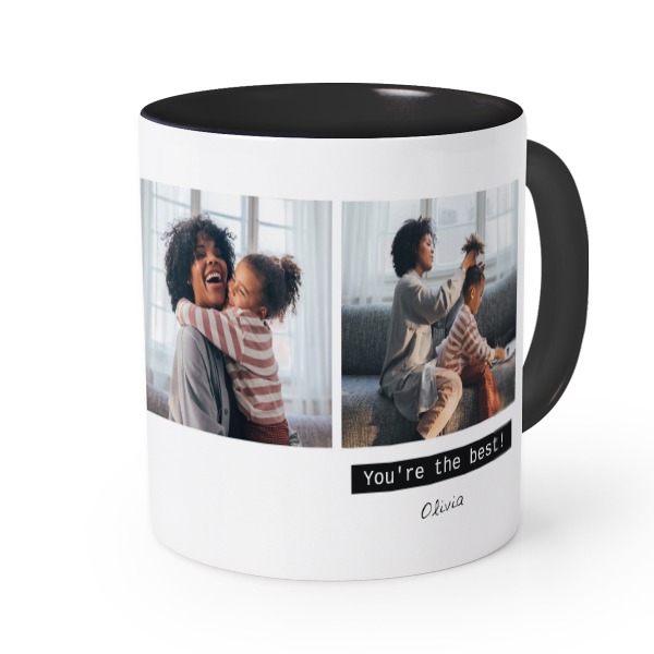 Coloured Mug Black