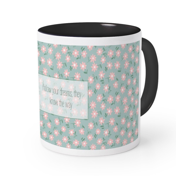 Coloured Mug Black