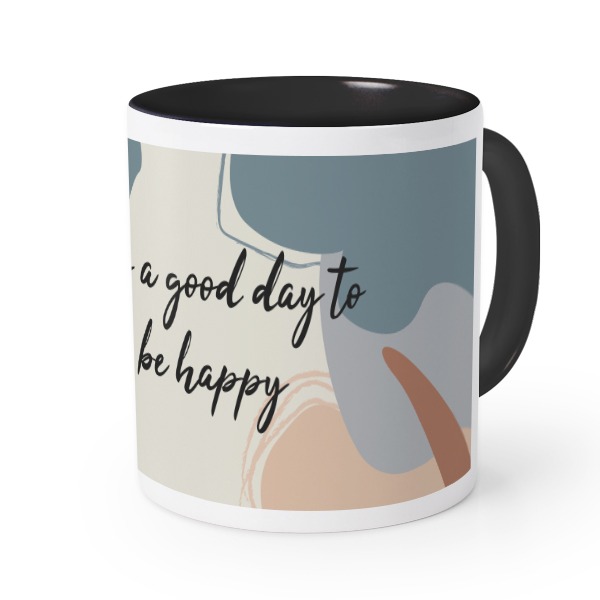 Coloured Mug Black