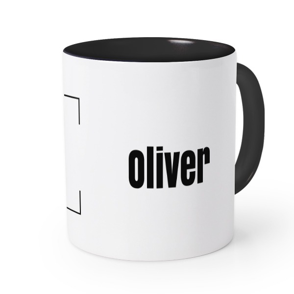 Coloured Mug Black