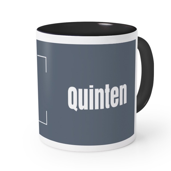 Coloured Mug Black