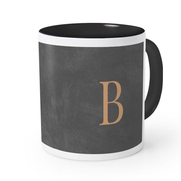 Coloured Mug Black