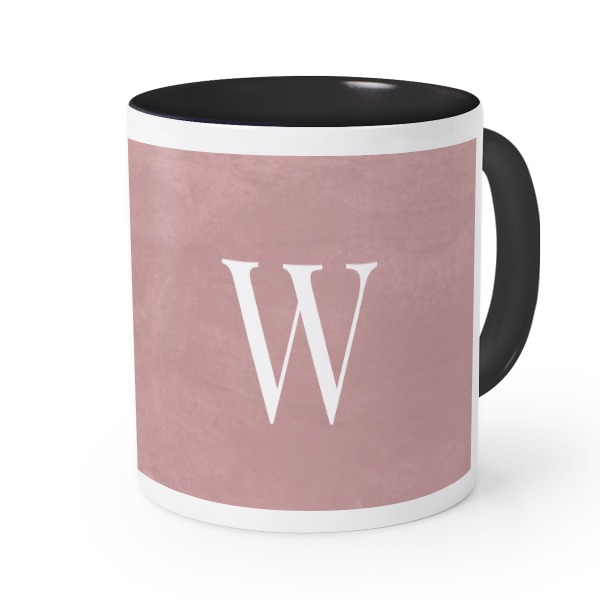 Farbige Tasse Schwarz
