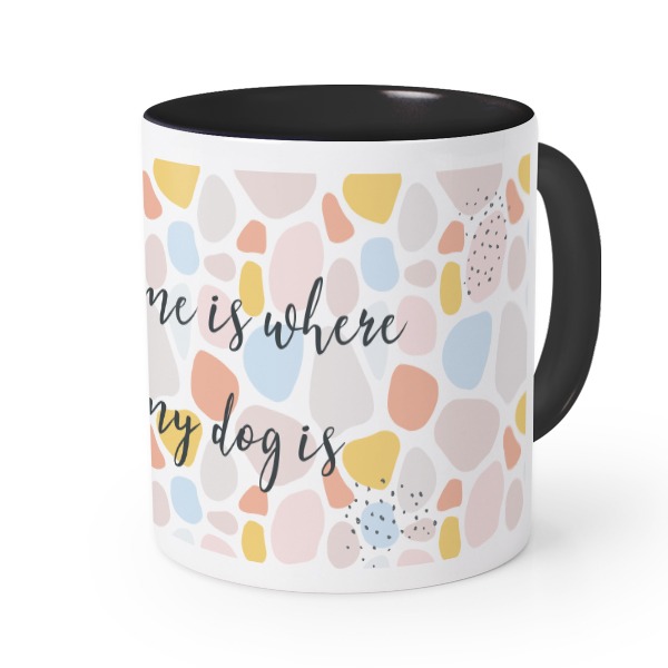 Coloured Mug Black