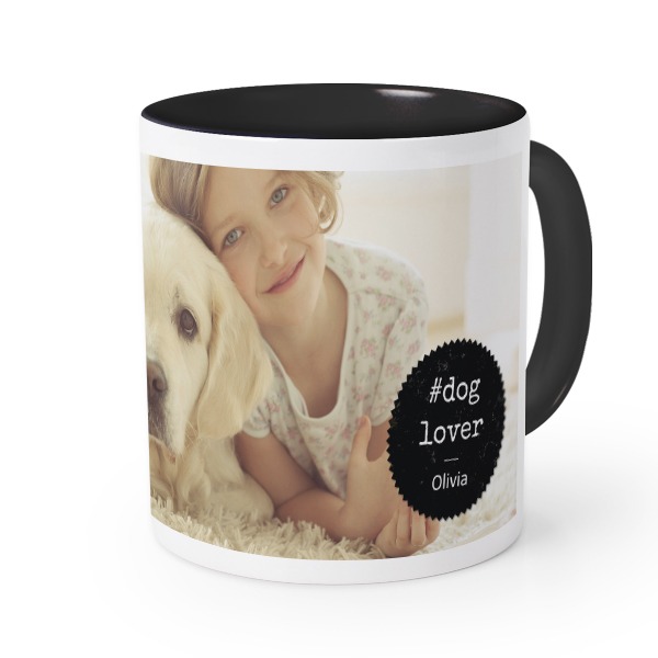 Coloured Mug Black