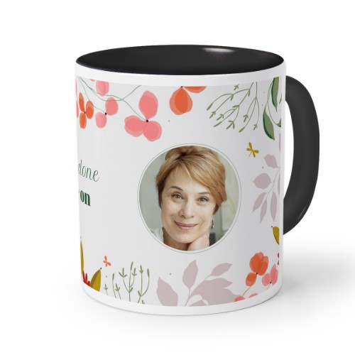 Farbige Tasse Schwarz
