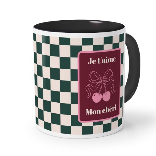 Checker Cherie Mood Text - Only